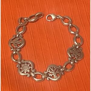 James Avery Retired Silver Four Seasons Bracelet 7 1/4”